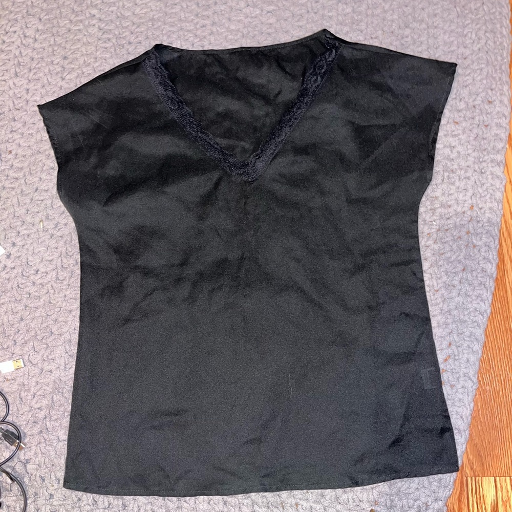 Black Dressy Tshirt